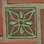 Custom cone 10 tile detail