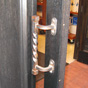 Custom metal door pull